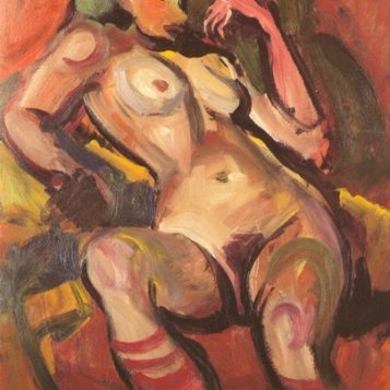 Oscar di Prata - Nudo sdraiato